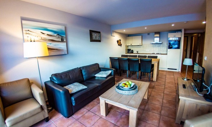 Saint-Francois-Longchamp House | Apartment suitable for 8-10 persons. In center of Saint François Longchamp with ski in & out.