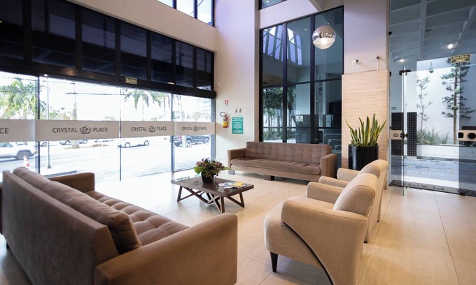 Setor Pedro Ludovico Apartment | Apart-hotel com Wi-Fi, bem localizado com piscina