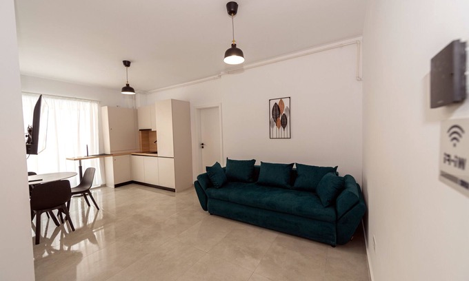 Chiajna Apartment | Apartament Deluxe cu 2 dormitoare + Living - Ap. 12 - Habitat ApartHotel