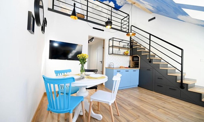 Meszna Apartment | Apartament Niebo z Sauną dla 6 osób Nad Żylicą w Szczyrku