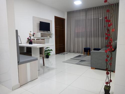 Brasil Apartment | Apartamento completo 3 quartos Suíte Sala Cozinha Lavanderia e perto de tudo
