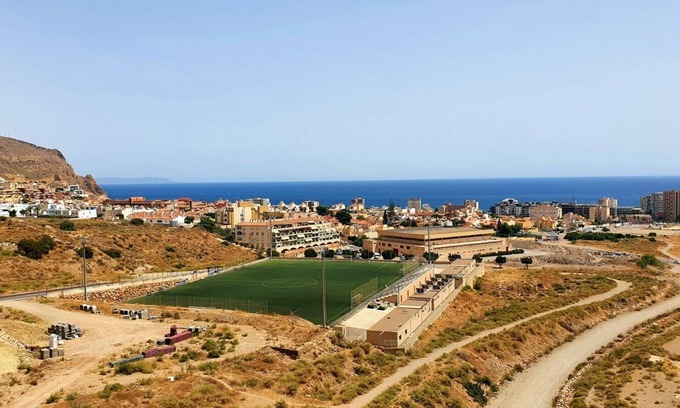 Aguadulce Apartment | Apartamento con Piscina y Vistas al mar ,¡a 5 Minutos de la Playa!