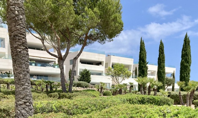 Puig Manya Condo | Apartamento de Lujo con Piscina y Playa. Preciosa Puesta de sol