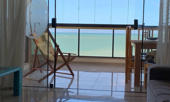 Praia do Morro Apartment | Apartamento na Praia do Morro, frente ao mar, 4 quartos, 2 vagas, Wi-Fi, 10 👩❤️👨