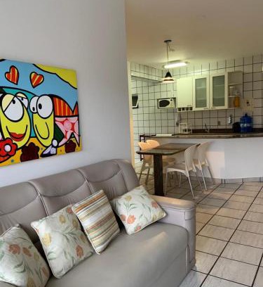 Centro Apartment | Apartamento Pé na Areia e águas tranquilas no centro de Guarapari