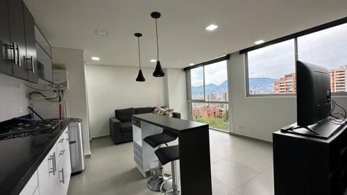 El Tesoro Apartment | Apartamento Panoramico en Poblado, Medellin