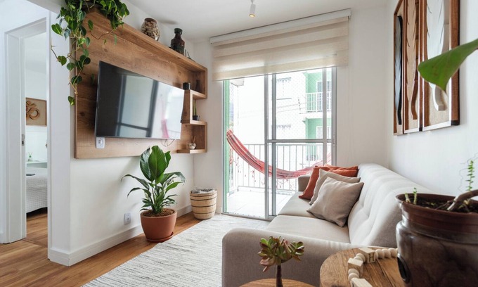 Cascata do Imbui Apartment | Apartamento pet friendly com rede, Wi-fi e garagem