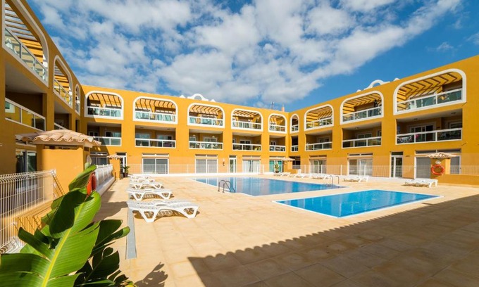 El Cotillo Apartment | Apartamentos Arenas Blancas de Cotillo Vista Piscina