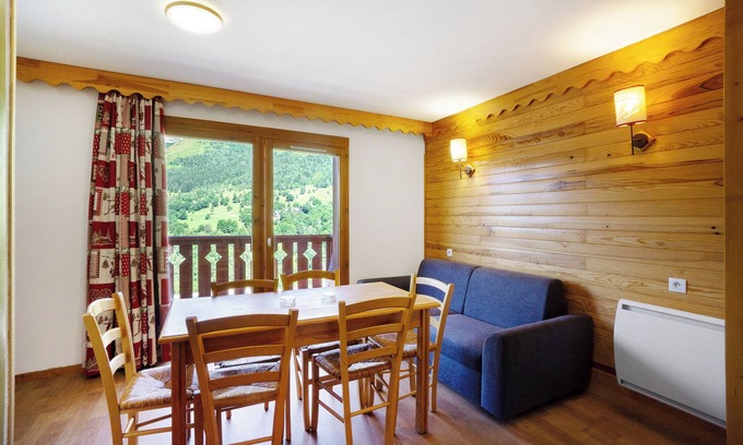Saint-Francois-Longchamp Apartment | Apartment 'A1 308 Appart Au Pied Des Pistes' with Mountain View and Balcony