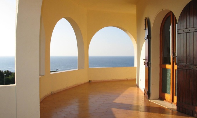 Torre dei Corsari Apartment | Apartment in villa Gesuina breathtaking sea view