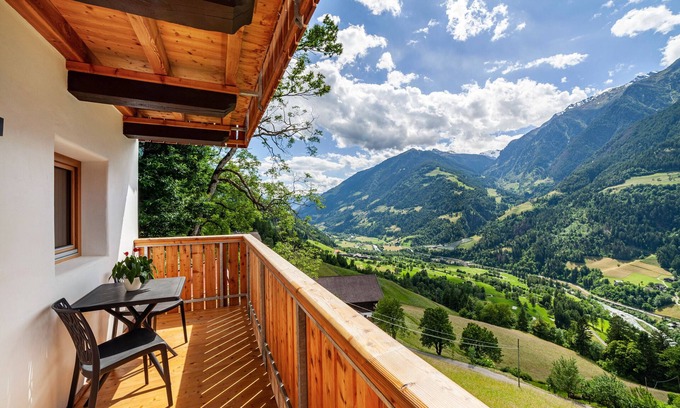 San Leonardo in Passiria Apartment | Apartment 'Bergchalet Prantach W75' with Mountain View, Shared Terrace and Wi-Fi