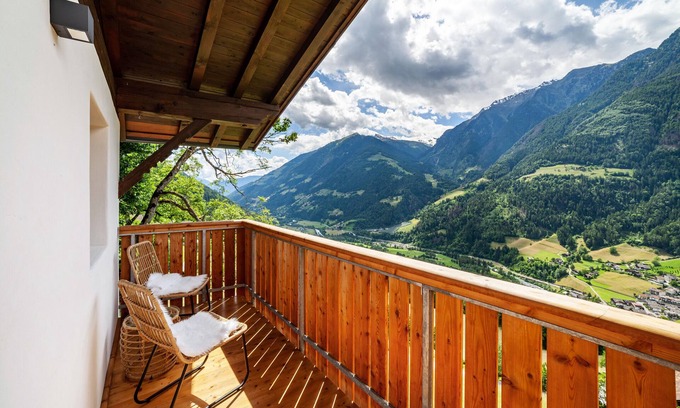 San Leonardo in Passiria Apartment | Apartment 'Bergchalet Prantach W95' with Mountain View, Shared Terrace and Wi-Fi
