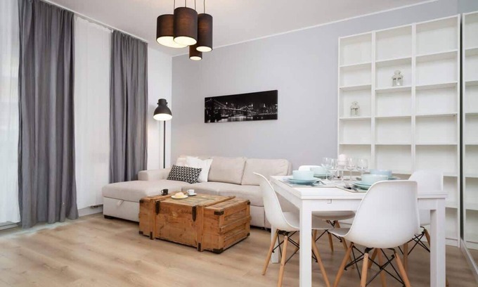 Zoliborz Apartment | Apartment Żoliborz ☆ Parking, terrace & AC