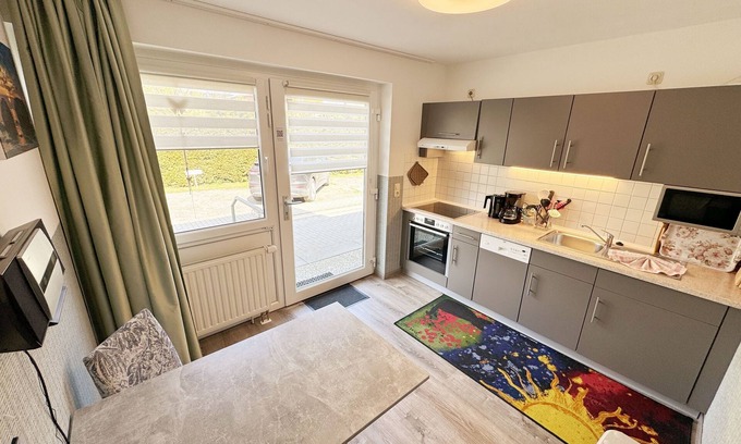 Middelhagen Apartment | Apartment 02 with terrace and view of the Bodden - MR: Haus Inselperle with view of the