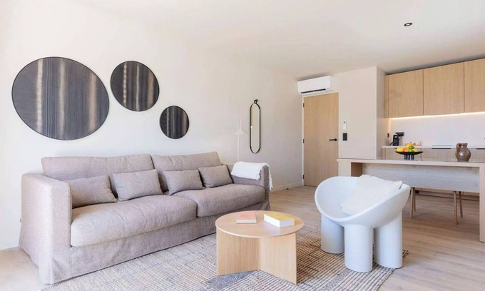 Baillargues Apartment | Apartment 1 Schlafzimmer 2 Personen Garten Blick