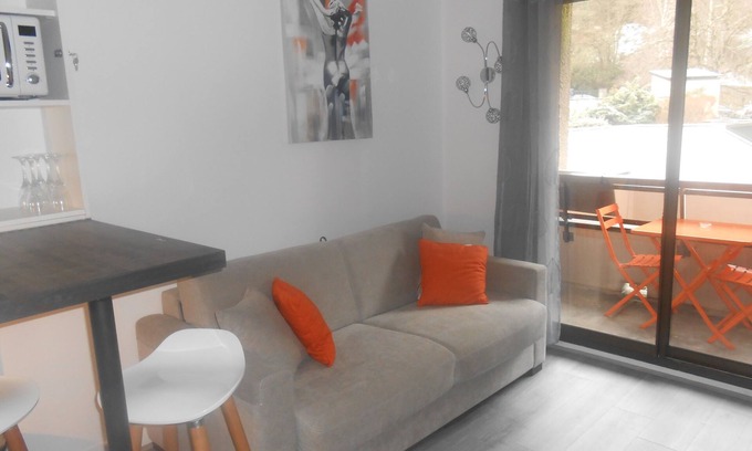 Bagneres-de-Luchon Apartment | Apartment 2 people ski cures in the mountains Wifi