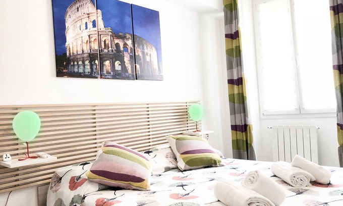 Garbatella Apartment | Apartment 2 stops from the Colosseum with 2 bedrooms