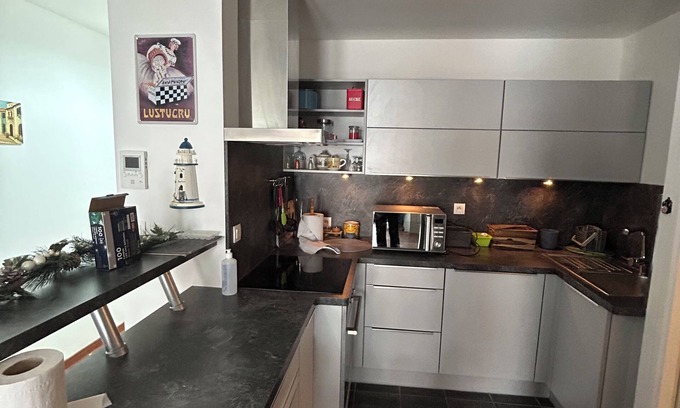 Bray-Dunes Apartment | Apartment 38 m2, beach 50 m, balcony