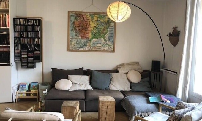 Villette Gare Apartment | Apartment 4 rooms with balcony in Lyon