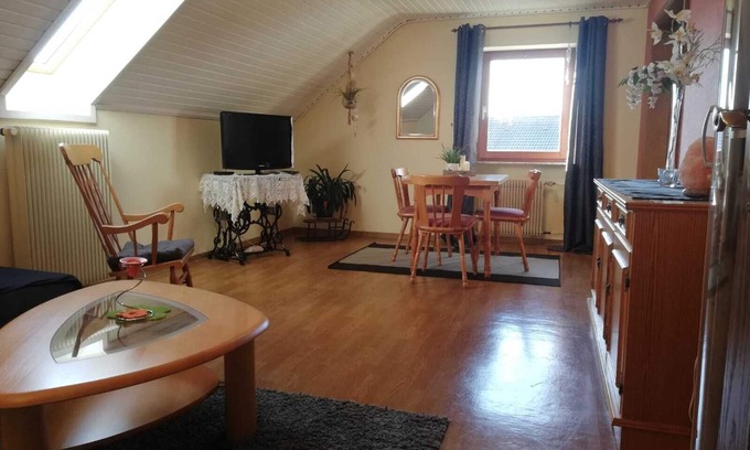 Fladungen Apartment | Apartment 55sqm for 3 persons with garden and barbecue area