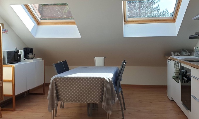 Hardelot-Plage Apartment | Apartment 8 minutes' walk from the beach and town center
