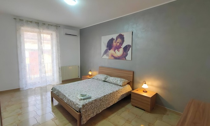 Barrafranca Apartment | Apartment 'A Matrice' with Balcony, Wi-Fi and Air Conditioning