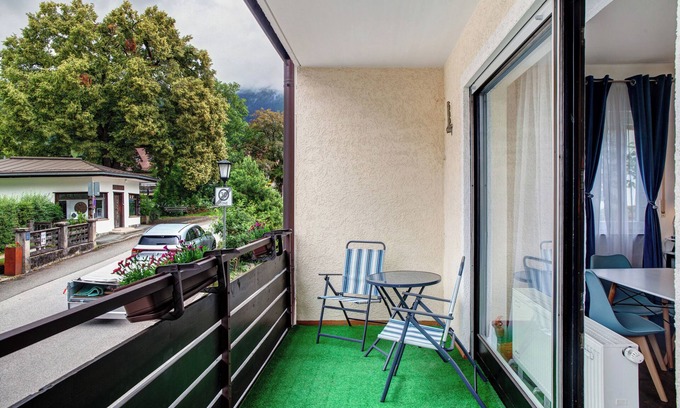 Oberammergau Apartment | Apartment 'Alpina' with Mountain View, Shared Terrace and Wi-Fi