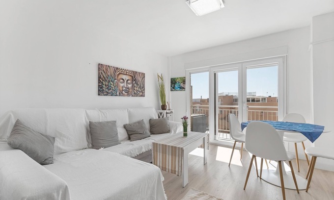 La Mata Apartment | Apartment 'Antogil-mata1' with Sea View, Private Terrace and Air Conditioning