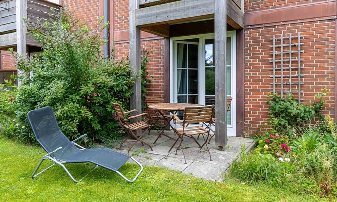 Ostersiel Apartment | Apartment 'Atlanta 207' with Private Terrace, Private Garden and Wi-Fi