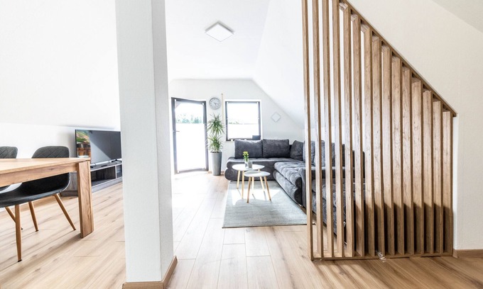 Lenzkirch Apartment | Apartment 'Bähnleradweg' with Balcony and Wi-Fi