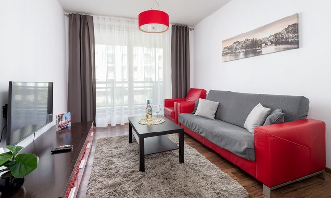 Grzegorzki Apartment | Apartment Bajeczna 4/13 | Wifi, 2 Bedrooms, Balcony
