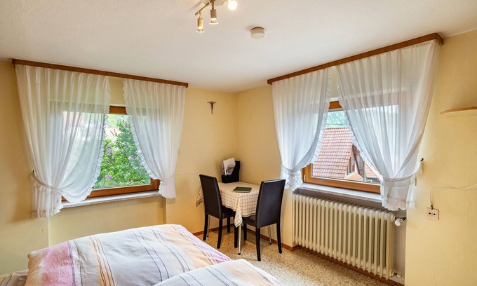 Forbach Apartment | Apartment 'Bergblick' with Mountain View, Shared Terrace and Wi-Fi