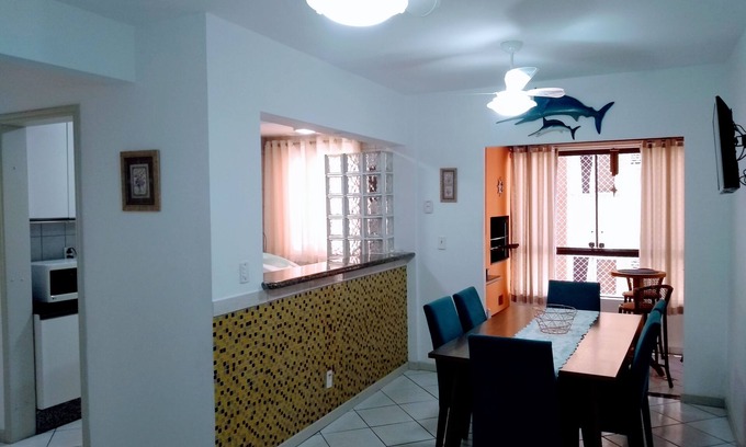 Centro Apartment | APARTMENT BLOCK FROM THE SEA, BARBECUE, PRIVATE ROOM, AIR CONDITIONING, SAC.JAN/TELAS, WIFI, CABLE TV