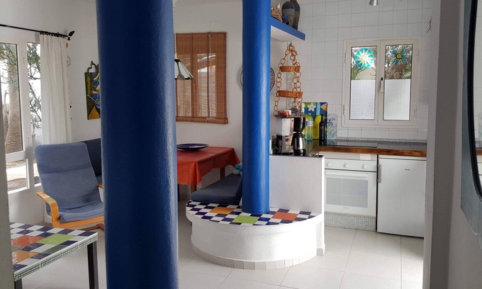 Corralejo Apartment | Apartment "BLUE" in a quiet beach-dunes location, and access to the sea