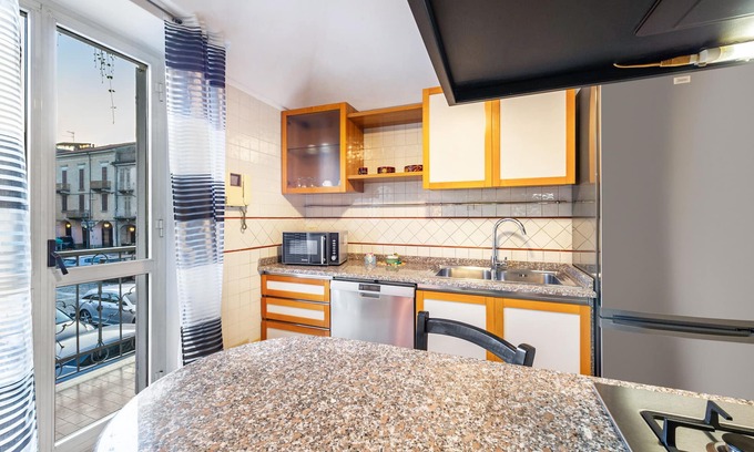 Trino Apartment | Apartment 'Casa Dalla Nonna 2' with Balcony, Wi-Fi and Air Conditioning
