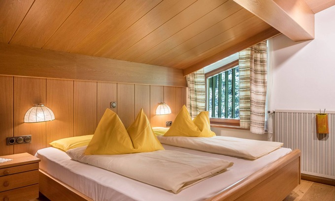 Canazei Apartment | Apartment "Cesa Soramurat 8" with Mountain View, Balcony & Shared Garden