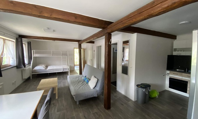 Blaichach Apartment | Apartment-Classic-Private Bathroom-Mountain view