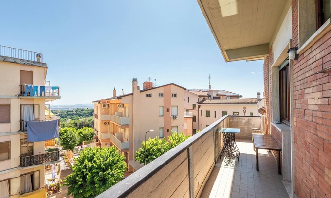 Chianciano Terme Apartment | Apartment 'Comfort Alle Terme' with Balcony and Wi-Fi