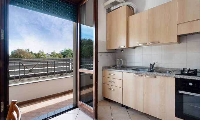 Gallarate Apartment | Apartment "Condominio Trifoglio" with Shared Garden & Wi-Fi