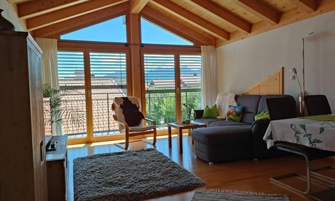 Rieden am Forggensee Apartment | Apartment Alpenlodge, 2 bedrooms with balcony - Haus Alpenperle - Senn