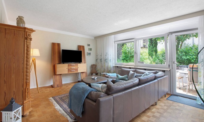 Kandern Apartment | Apartment 'Design Und Entspannug' with Private Terrace, Private Garden and Wi-Fi