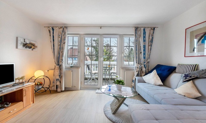 Hennstedt Apartment | Apartment 'Erholung Pur' with Balcony and Wi-Fi