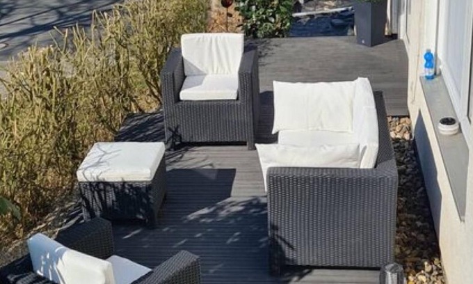 Sand Apartment | Apartment 'Ferienwohnung Frank 80qm' with Private Terrace and Wi-Fi