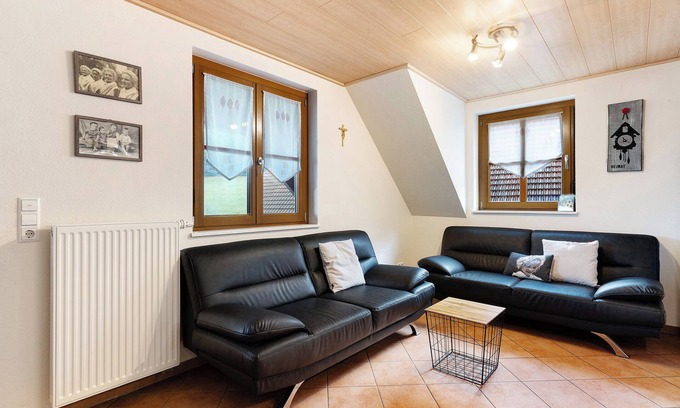 Muehlenbach Apartment | Apartment 'Ferienwohnung Biesleblick' with Mountain View, Shared Garden and Wi-Fi