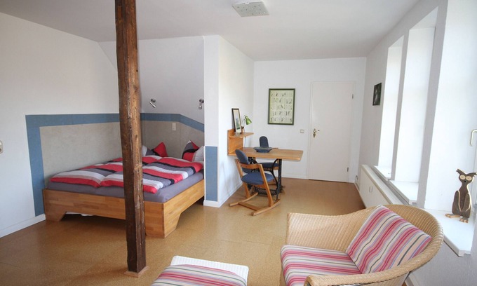 Schierke Apartment | Apartment 'Ferienwohnung Nest' with Shared Terrace, Shared Garden and Wi-Fi