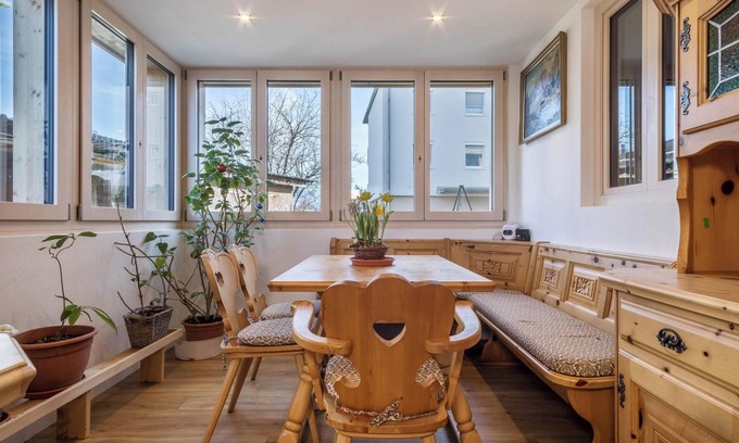 Hoechst Apartment | Apartment 'Ferienwohnung Tannenblick' with Mountain View, Shared Garden and Wi-Fi