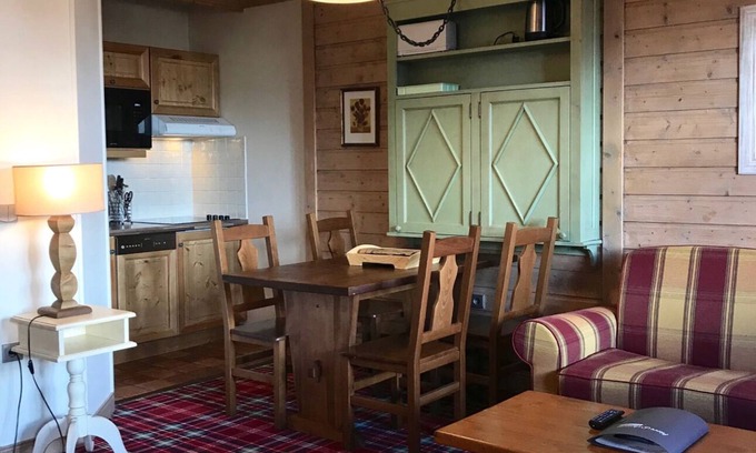 Arc-1950 Apartment | Apartment Le Renard -1 bed ski-in ski-out, Hameau du Glacier Residence -Arc 1950