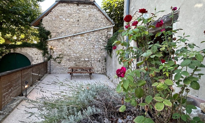 Talissieu Apartment | Apartment 'Gite Au Pied Du Grand Colombier' with Private Terrace and Wi-Fi
