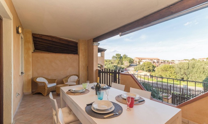 Baia Caddinas Apartment | Apartment 'Golfo Aranci - Gli Orizzonti 26' with Sea View, Private Terrace and Air Conditioning