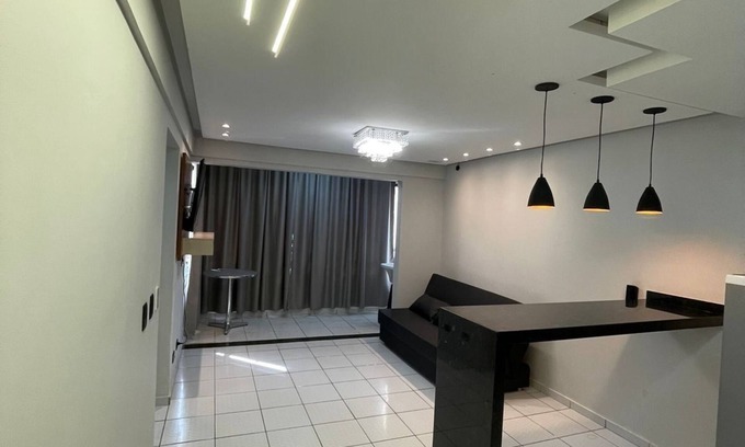 Do Turista Apartment | Apartment in Caldas Novas Paradise Flat Residence, close to the playground.